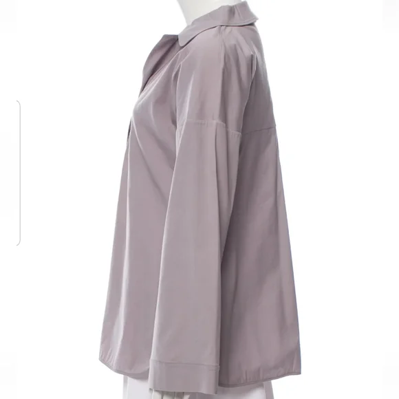 JILL SANDER V-NECK LONG SLEEVE TOP......Size - Small - Picture 2 of 3